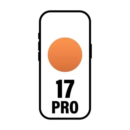 Apple iPhone 17 Pro - Smartphone 6.3" Super Retina XDR, 1TB, 5G, Naranja Cósmico, Chip A19 Pro, Cámara 48MP, iOS 26, Batería hasta 31h (MG8Q4QL/A) Apple iPhone 17 Pro - Smartphone 6.3" Super Retina XDR, 1TB, 5G, Naranja Cósmico, Chip A19 Pro, Cámara 48MP, iOS 26, Batería hasta 31h (MG8Q4QL/A)
